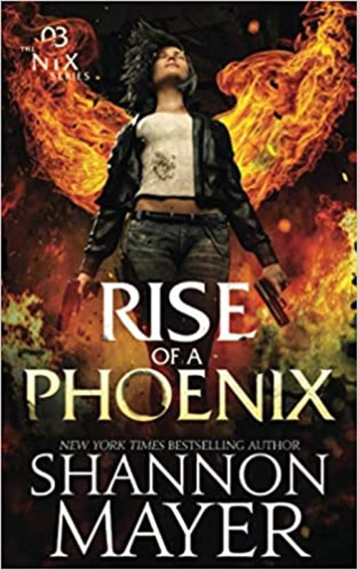 Book cover for "Rise of a Phoenix" by Shannon Mayer