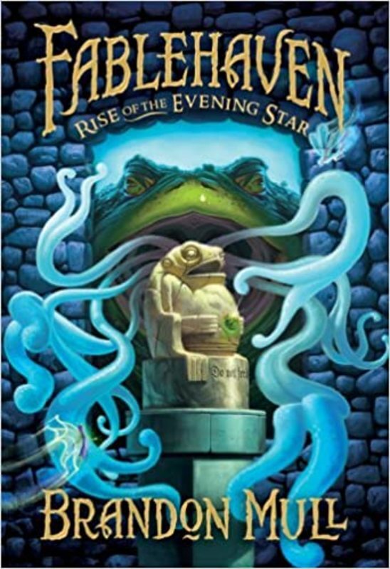Book cover for "Rise of the Evening Star" by Brandon Mull