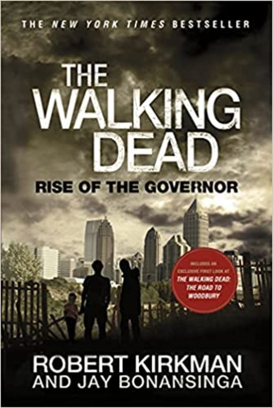 Book cover for "Rise of the Governor" by Robert Kirkman