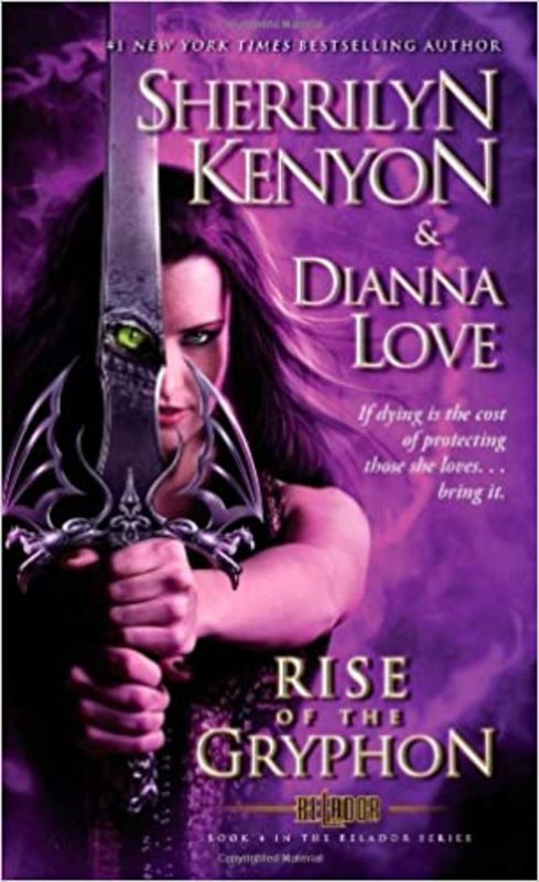 Book cover for "Rise of the Gryphon" by Sherrilyn Kenyon
