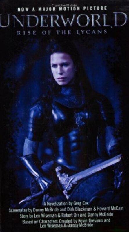 Book cover for "Rise of the Lycans" by Greg Cox