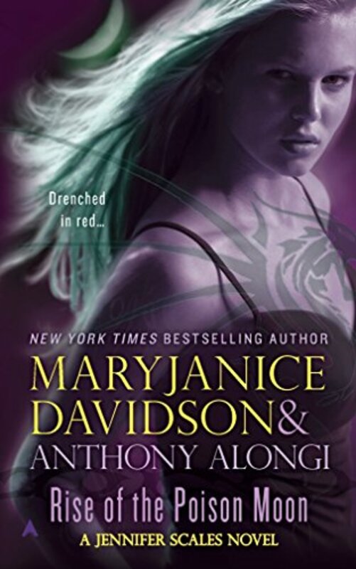 Book cover for "Rise of the Poison Moon" by MaryJanice Davidson