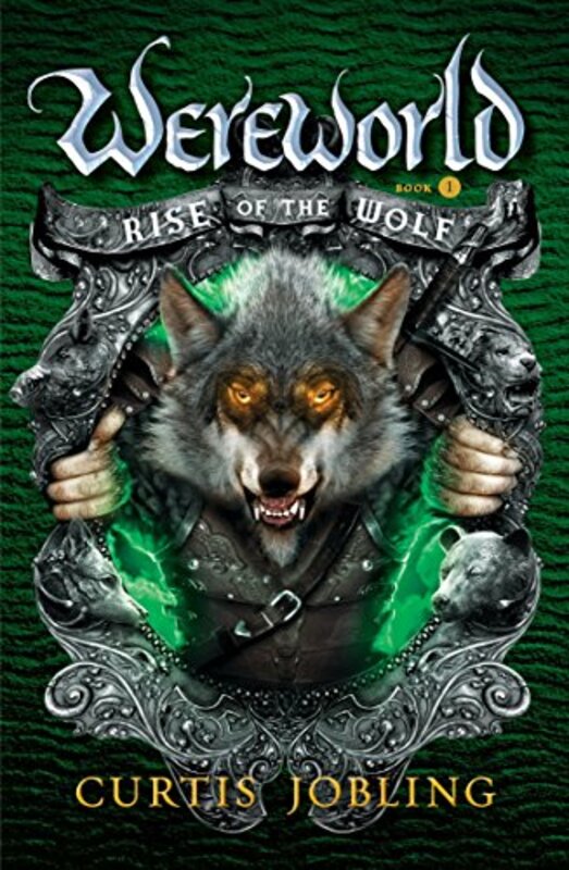 Book cover for "Rise of the Wolf" by Curtis Jobling