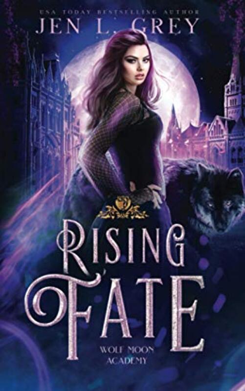 Book cover for "Rising Fate" by Jen L Grey