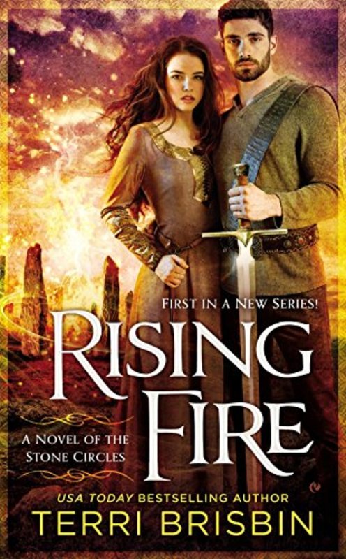 Book cover for "Rising Fire" by Terri Brisbin