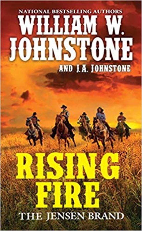 Book cover for "Rising Fire" by J A Johnstone