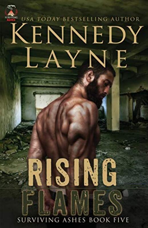 Book cover for "Rising Flames" by Kennedy Layne