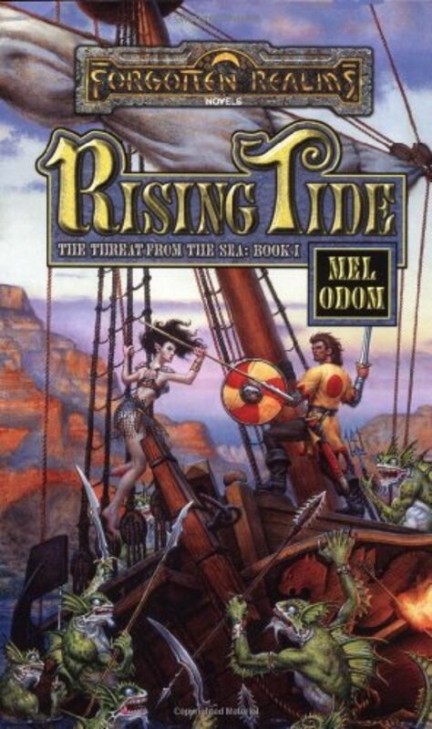 Book cover for "Rising Tide" by Mel Odom