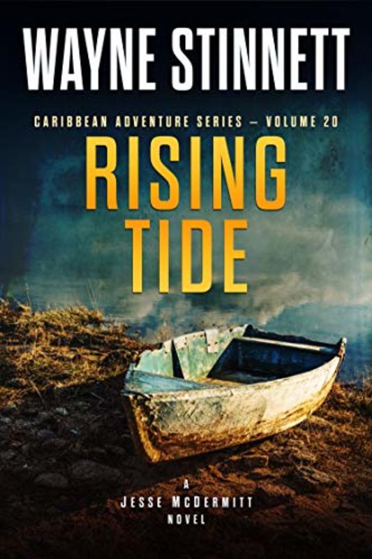 Book cover for "Rising Tide" by Wayne Stinnett