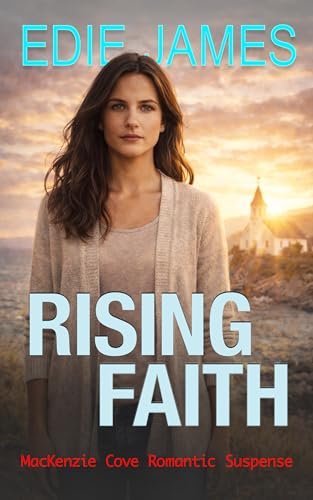 Book cover for "Rising Faith" by Edie James