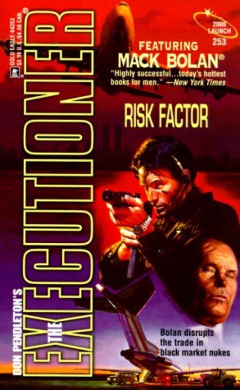 Book cover for "Risk Factor" by Don Pendleton