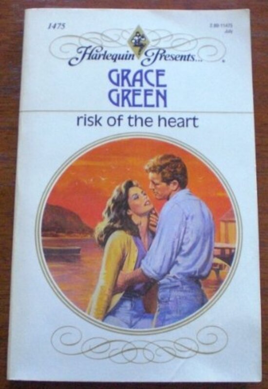 Book cover for "Risk Of The Heart" by Grace Green