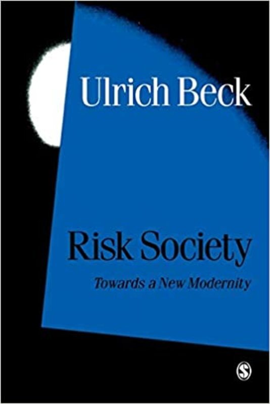 Book cover for "Risk Society" by Ulrich Beck