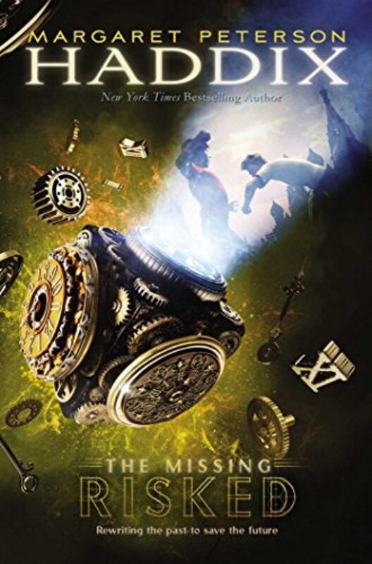 Book cover for "Risked" by Margaret P. Haddix
