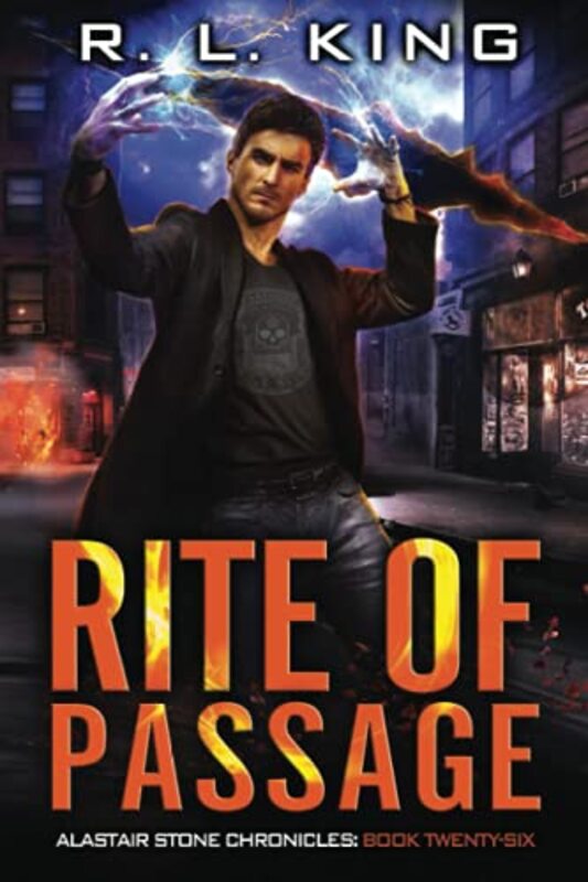 Book cover for "Rite of Passage" by RL King