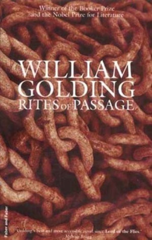 Book cover for "Rites of Passage" by William Golding