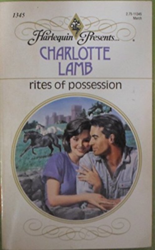 Book cover for "Rites of Possession" by Charlotte Lamb