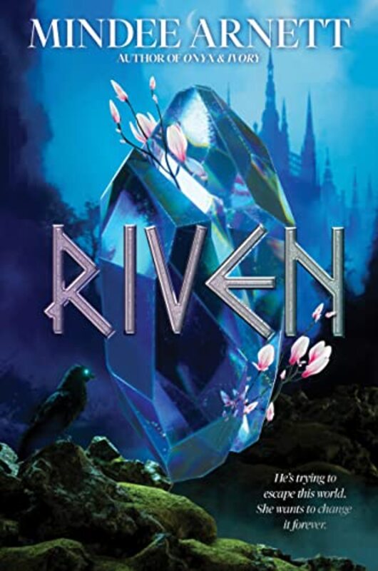 Book cover for "Riven" by Mindee Arnett