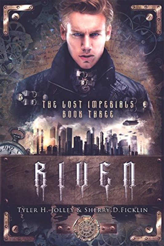 Book cover for "Riven" by Sherry Ficklin