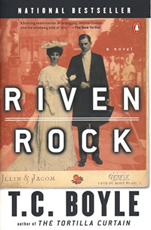 Book cover for "Riven Rock" by TC Boyle