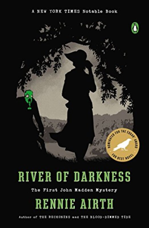 Book cover for "River of Darkness" by Rennie Airth