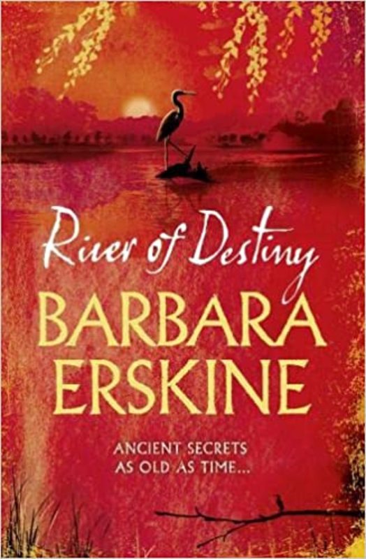 Book cover for "River of Destiny" by Barbara Erskine