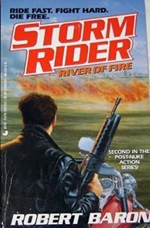 Book cover for "River of Fire" by Victor Milan
