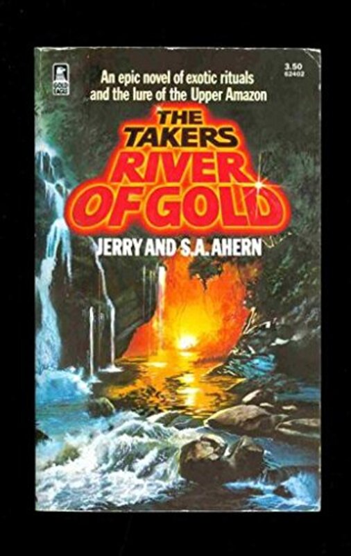 Book cover for "River of Gold" by Sharon Ahern