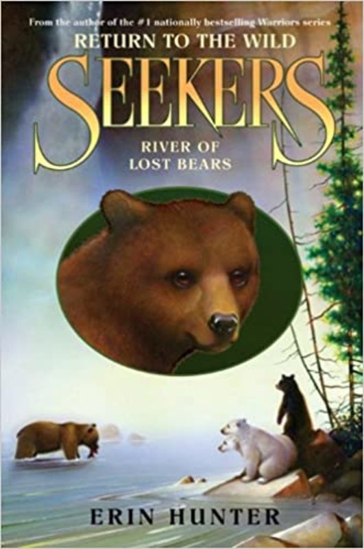 Book cover for "River of Lost Bears" by Erin Hunter