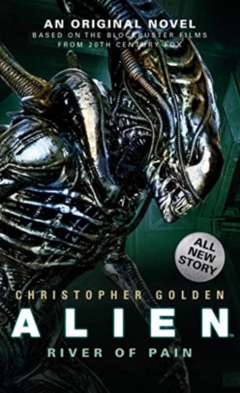 Book cover for "River of Pain" by Christopher Golden