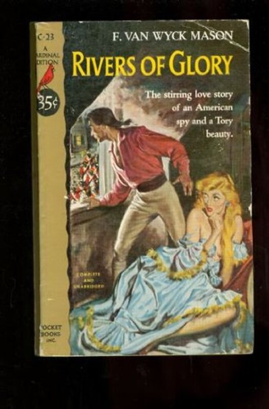 Book cover for "Rivers of Glory" by F Van Wyck Mason