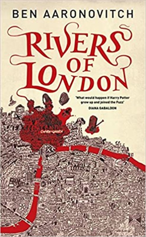 Book cover for "Rivers of London / Midnight Riot" by Ben Aaronovitch