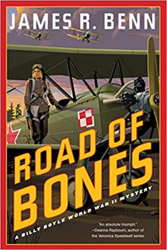 Book cover for "Road of Bones" by James R. Benn