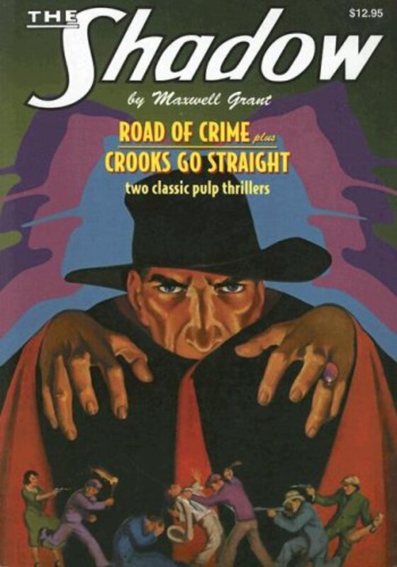 Book cover for "Road of Crime" by Maxwell Grant
