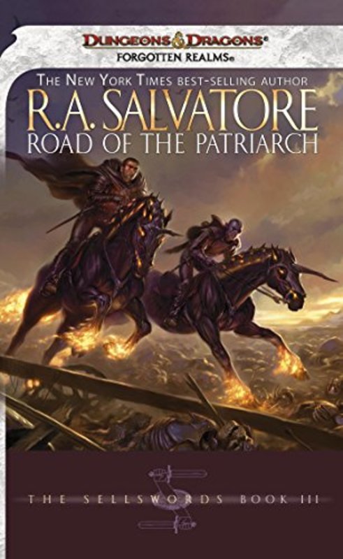 Book cover for "Road of the Patriarch" by RA Salvatore