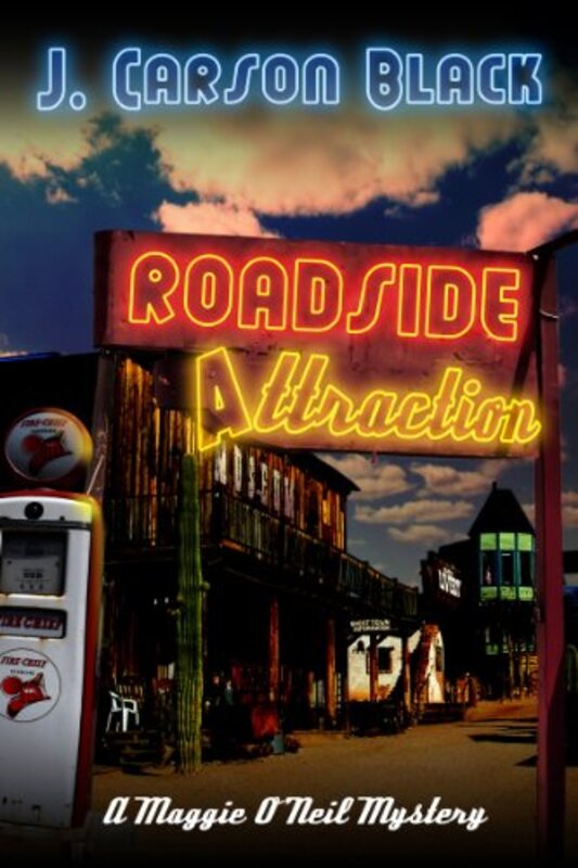 Book cover for "Roadside Attraction" by J Carson Black
