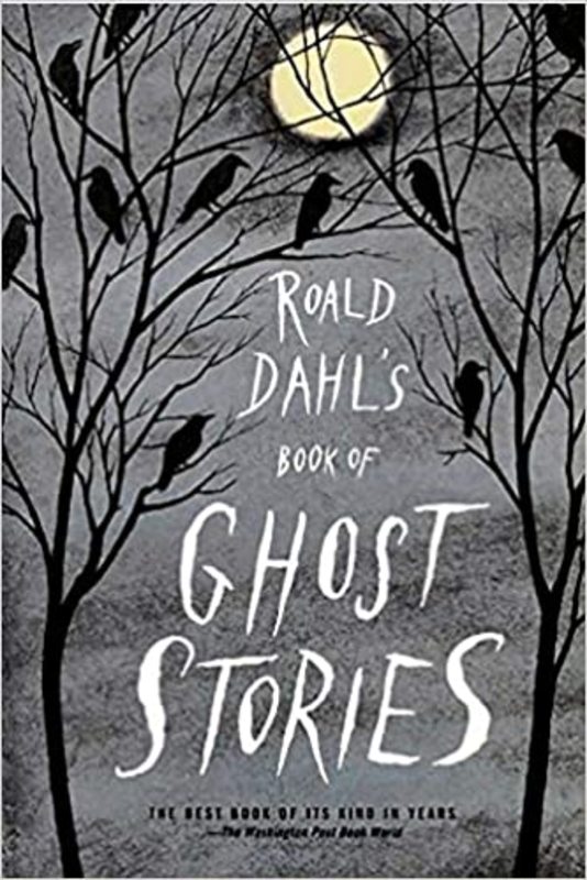 Book cover for "Roald Dahl's Book of Ghost Stories" by Roald Dahl