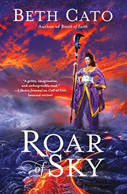 Book cover for "Roar of Sky" by Beth Cato