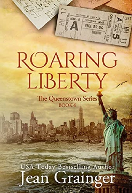 Book cover for "Roaring Liberty" by Jean Grainger