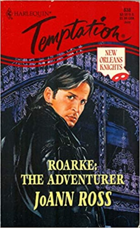 Book cover for "Roarke, the Adventurer" by JoAnn Ross