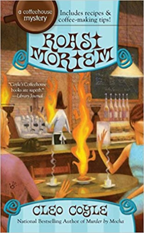 Book cover for "Roast Mortem" by Marc Cerasini