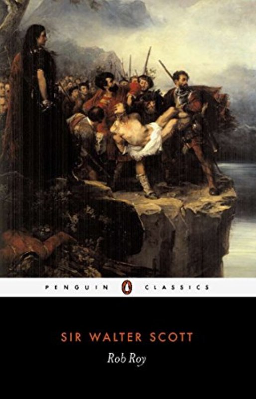 Book cover for "Rob Roy" by Walter Scott