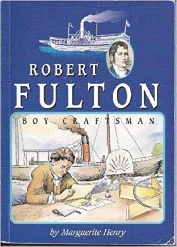 Book cover for "Robert Fulton" by Marguerite Henry