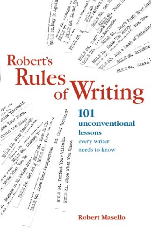 Book cover for "Robert's Rules of Writing" by Robert Masello