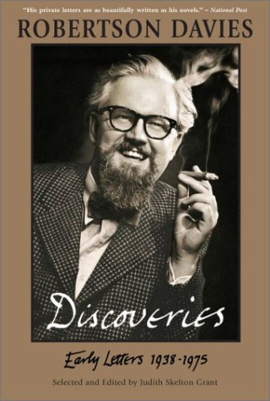 Book cover for "Robertson Davies Discoveries" by Robertson Davies