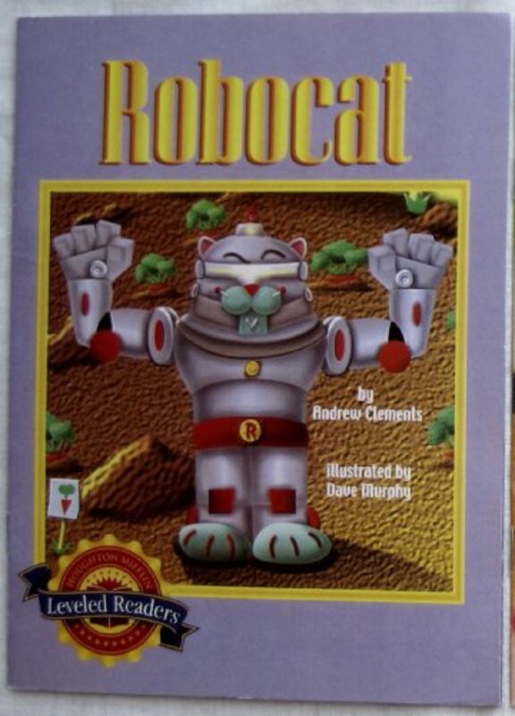 Book cover for "Robocat" by Andrew Clements