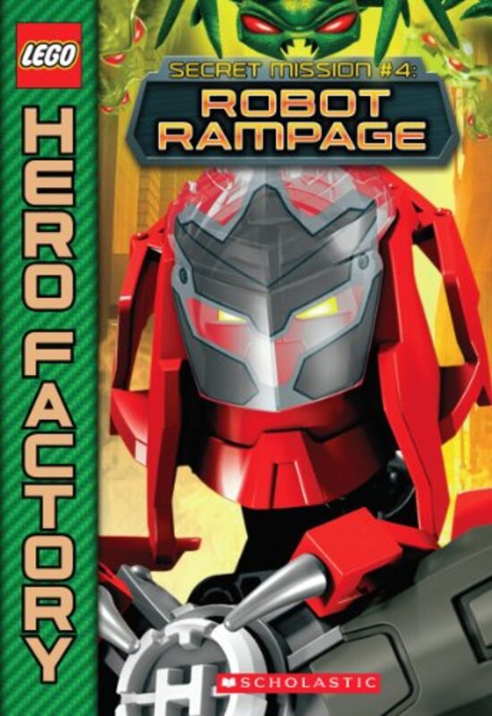 Book cover for "Robot Rampage" by Greg Farshtey