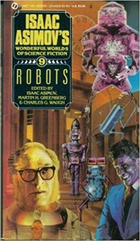 Book cover for "Robots" by Isaac Asimov