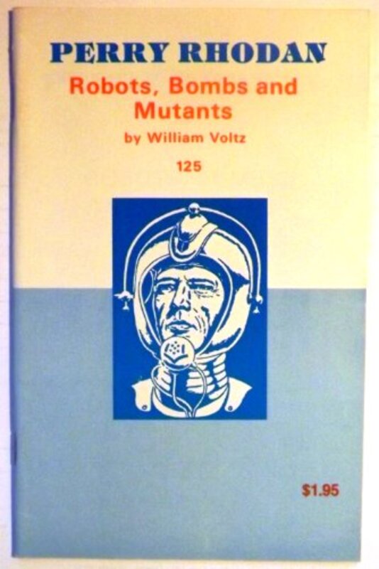 Book cover for "Robots, Bombs and Mutants" by Kurt Brand