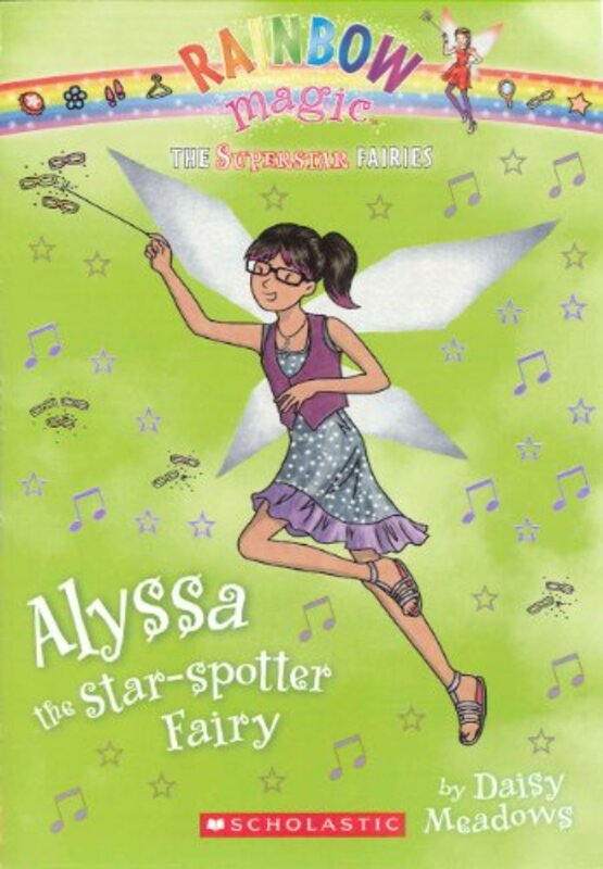 Book cover for "Rochelle/Alyssa the Star-Spotter Fairy" by Daisy Meadows